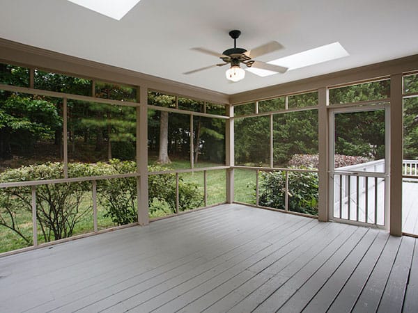home porch - Planning a Screened Porch for Your San Marcos Home