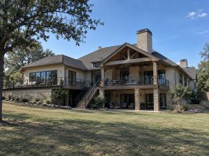 exterior view of beautiful home - home-addition-contractor-Bastrop-TX