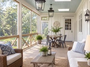 Bright screened porch - screened-porch-contractor-bastrop-tx